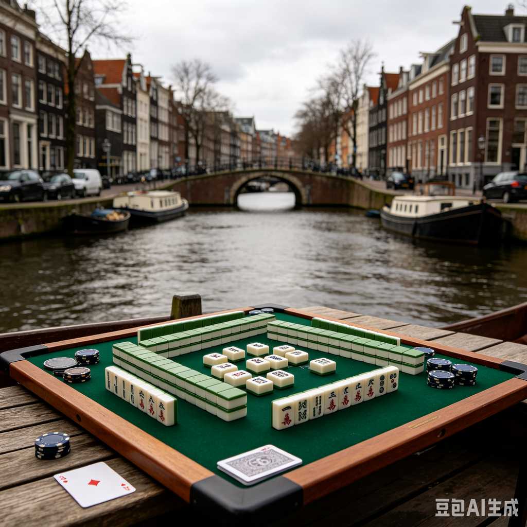 premium engraved mahjong set